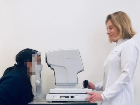 Medicina Oftalmologia Exame Auto Refração