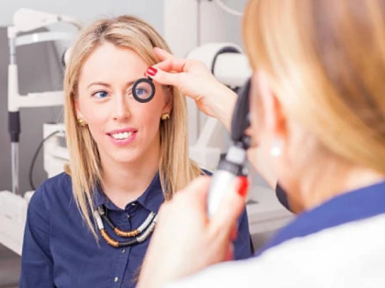 Medicina Oftalmologia Exame Retinoscopia